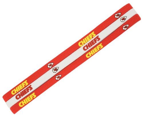 Kansas City Chiefs Elastic Headbands