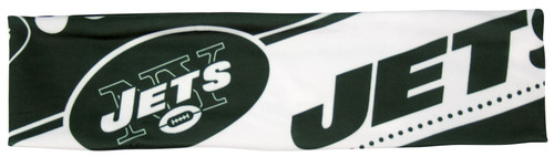 New York Jets Stretch Patterned Headband