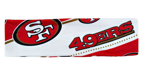 San Francisco 49ers Stretch Patterned Headband