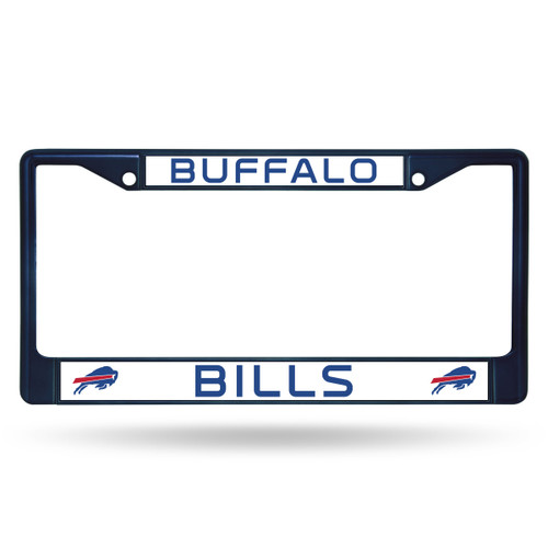 Buffalo Bills Colored License Plate Frame Navy