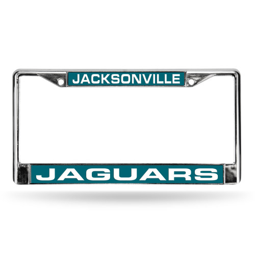 Jacksonville Jaguars Laser Chrome License Plate Frame