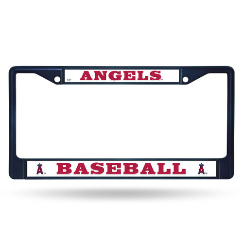 Los Angeles Angels Colored License Plate Frame Navy