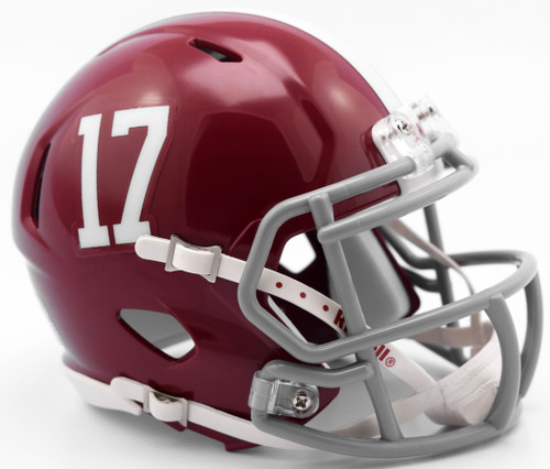 Alabama Crimson Tide Helmet Riddell Replica Mini Speed Style #17