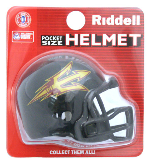 Arizona State Sun Devils Helmet Riddell Pocket Pro VSR4 Style