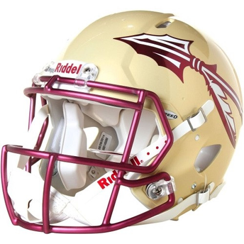 Florida State Seminoles Revolution Speed Authentic Helmet - 2014 Gold