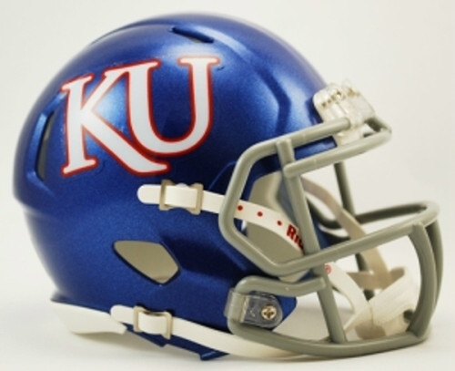 Kansas Jayhawks Speed Mini Helmet - 2012 Logo