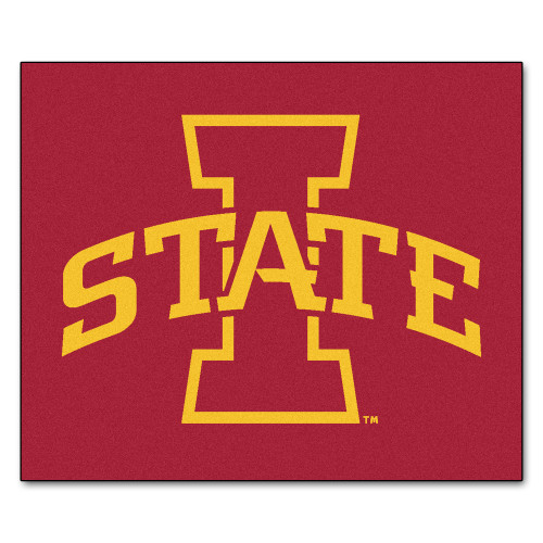 Iowa State University - Iowa State Cyclones Tailgater Mat I STATE Primary Logo Red
