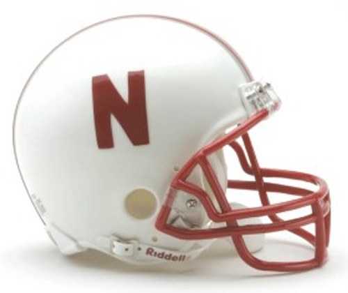Nebraska Cornhuskers Replica Mini Helmet w/ Z2B Mask