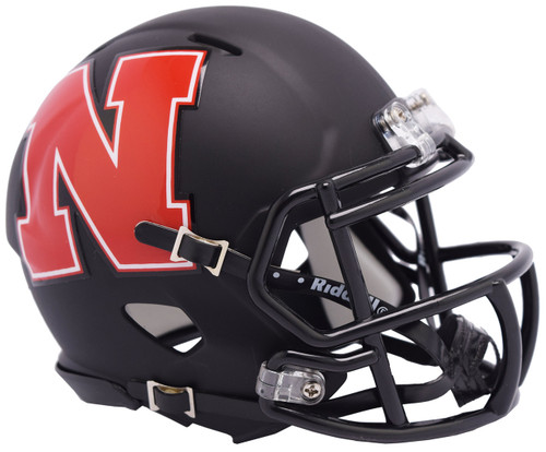 Nebraska Cornhuskers Helmet Riddell Replica Mini Speed Style AMP Alternate