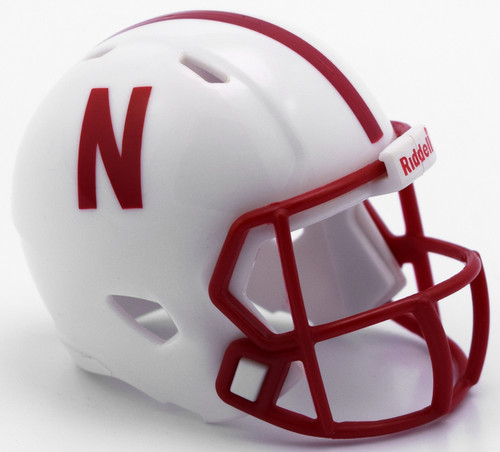 Nebraska Cornhuskers Helmet Riddell Pocket Pro Speed Style