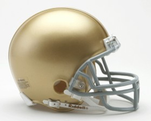 Notre Dame Fighting Irish Helmet - Riddell Replica Mini - VSR4 Style