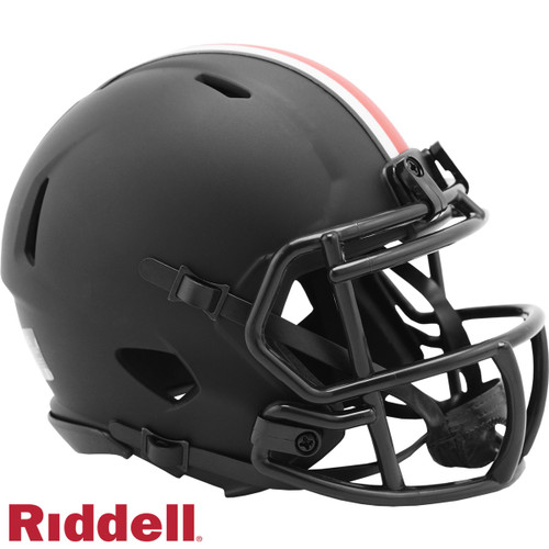 Ohio State Buckeyes Helmet Riddell Replica Mini Speed Style Eclipse Alternate