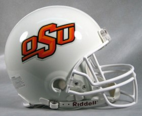 Oklahoma State Cowboys Helmet Riddell Authentic Full Size VSR4 Style