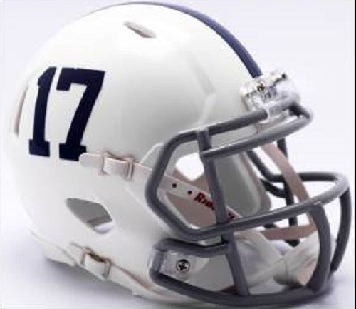 Penn State Nittany Lions Helmet Riddell Replica Mini Speed Style 2017 Alternate