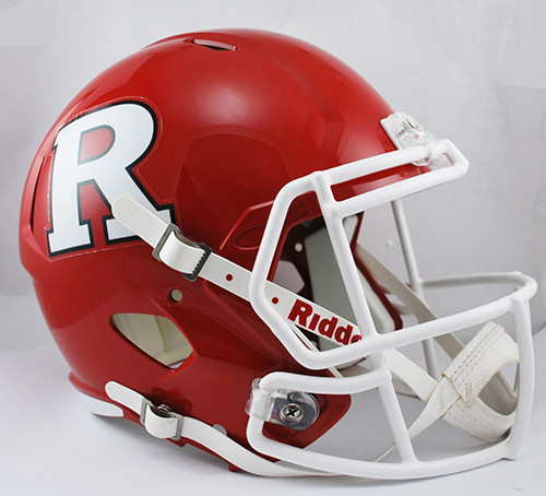 Rutgers Scarlet Knights Deluxe Replica Speed Helmet