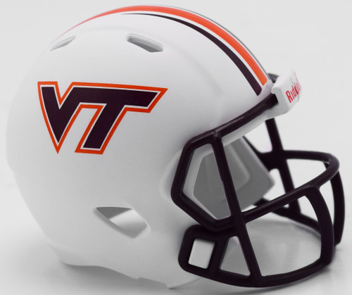 Virginia Tech Hokies Helmet Riddell Pocket Pro Speed Style