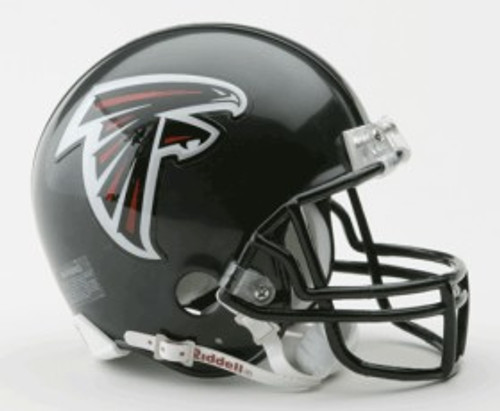 Atlanta Falcons Replica Mini Helmet w/ Z2B Face Mask 2003-2019 Throwback