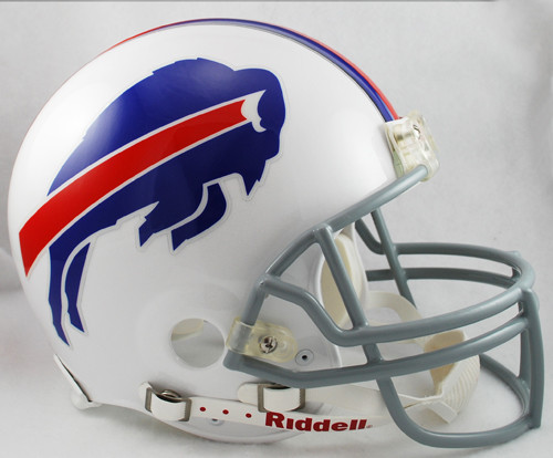 Buffalo Bills Helmet Riddell Authentic Full Size VSR4 Style