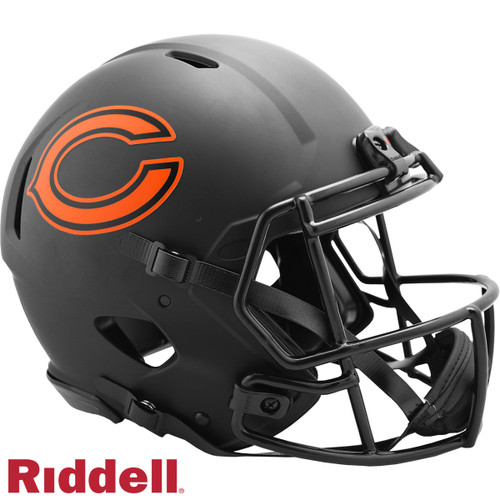Chicago Bears Helmet Riddell Authentic Full Size Speed Style Eclipse Alternate