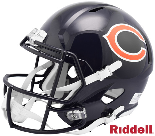 Chicago Bears Helmet Riddell Replica Mini Speed Style 100th Season Design