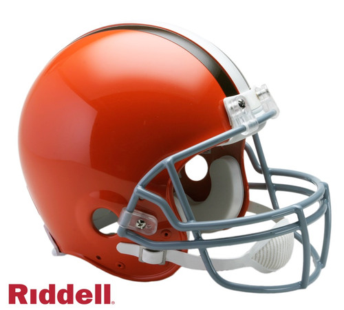 Cleveland Browns Helmet Riddell Authentic Full Size VSR4 Style 1962-1974 Throwback