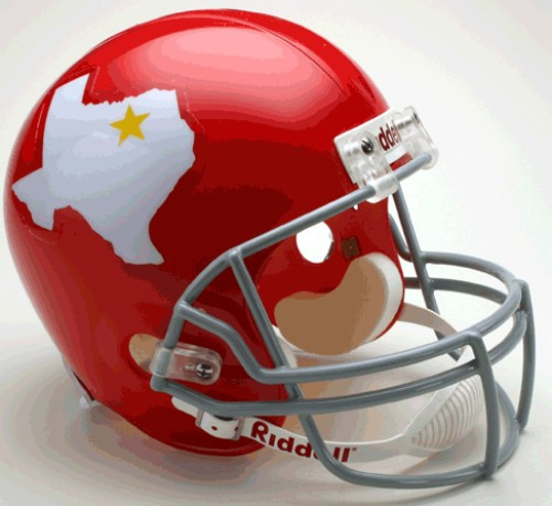 Dallas Texans 1960-62 Throwback Riddell Deluxe Replica Helmet