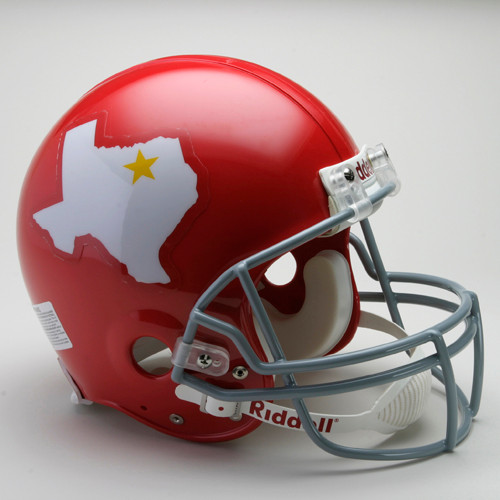 Dallas Texans Helmet Riddell Authentic Full Size VSR4 Style 1960-1962 Throwback