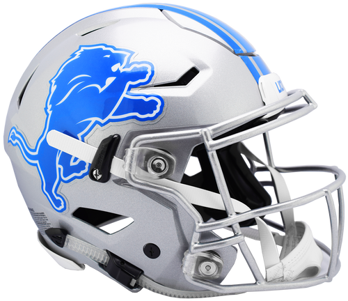 Detroit Lions Helmet Riddell Authentic Full Size SpeedFlex Style