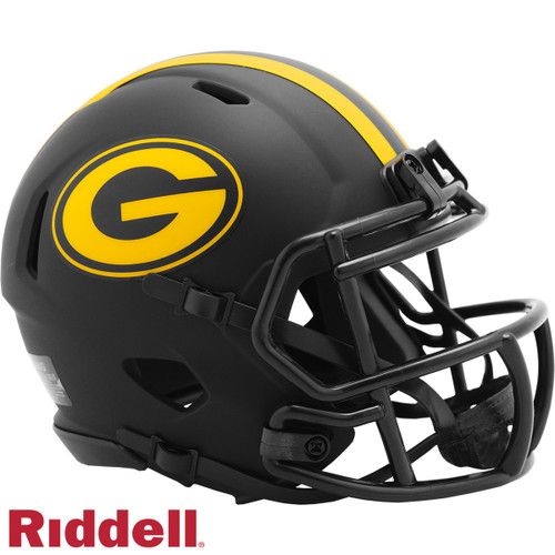 Green Bay Packers Helmet Riddell Replica Mini Speed Style Eclipse Alternate