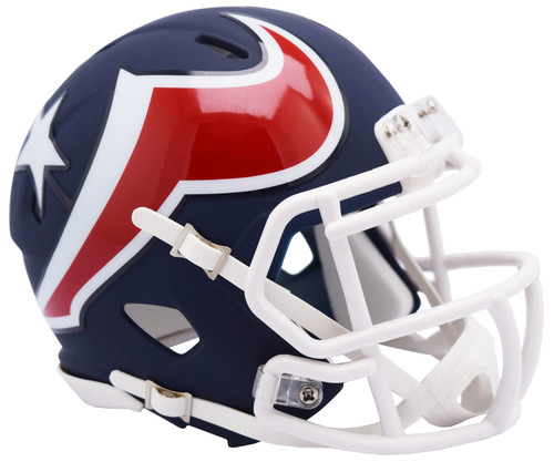 Houston Texans Helmet Riddell Replica Mini Speed Style AMP Alternate