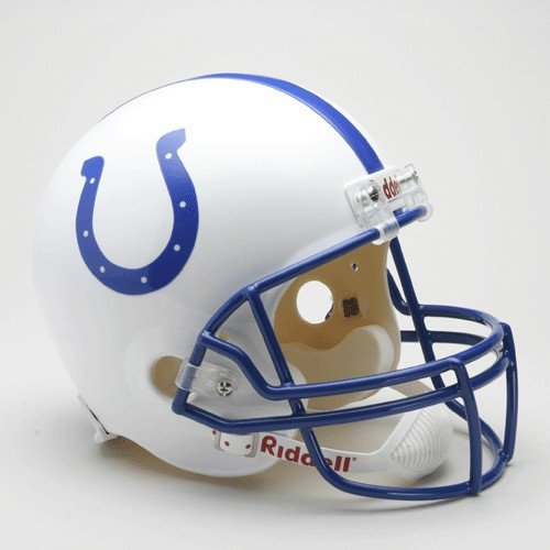 Indianapolis Colts 1995-2003 Throwback Riddell Deluxe Replica Helmet