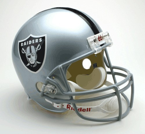 Las Vegas Raiders Riddell Deluxe Replica Helmet