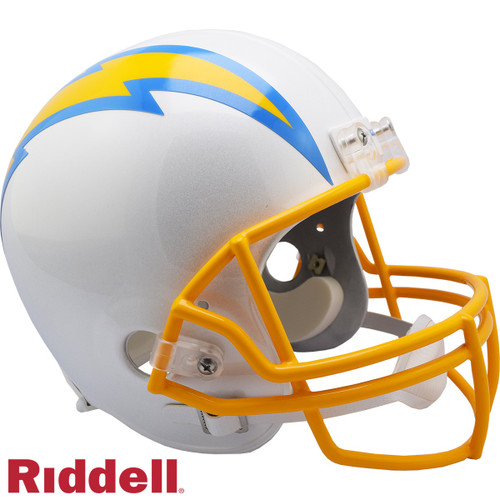 Los Angeles Chargers Helmet Riddell Replica Full Size VSR4 Style 2020