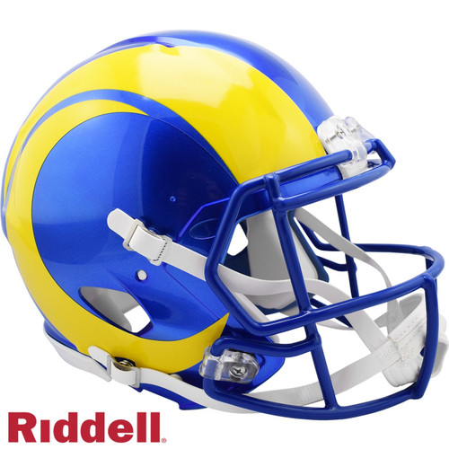 Los Angeles Rams Helmet Riddell Authentic Full Size Speed Style 2020