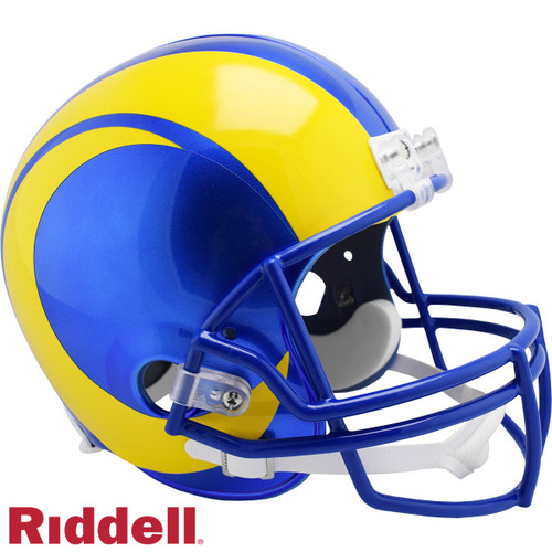 Los Angeles Rams Helmet Riddell Replica Full Size VSR4 Style 2020