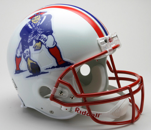 New England Patriots 1990-92 Throwback Pro Line Helmet