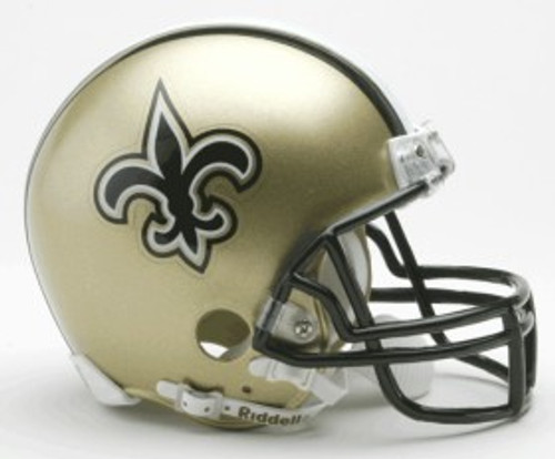 New Orleans Saints Replica Mini Helmet w/ Z2B Face Mask