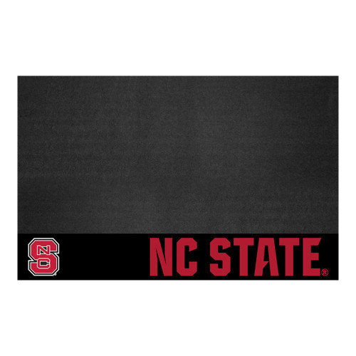 North Carolina State University - NC State Wolfpack Grill Mat "NCS" Primary Logo & "NC State" Wordmark Red