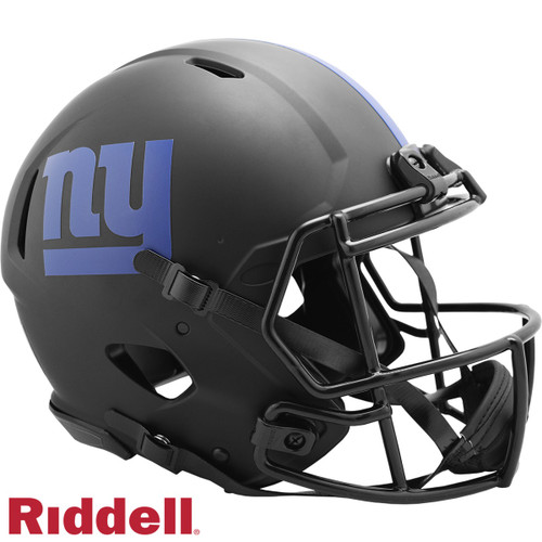 New York Giants Helmet Riddell Authentic Full Size Speed Style Eclipse Alternate