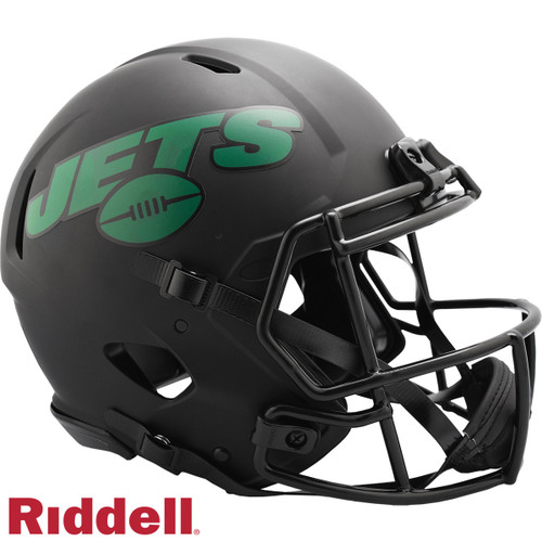 New York Jets Helmet Riddell Authentic Full Size Speed Style Eclipse Alternate