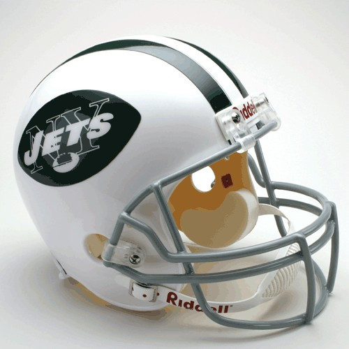 New York Jets 1965-77 Throwback Riddell Deluxe Replica Helmet