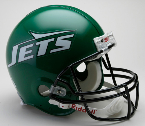New York Jets Helmet Riddell Authentic Full Size VSR4 Style 1990-1997 Throwback