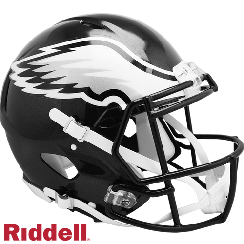 Philadelphia Eagles Helmet Riddell Authentic Full Size Speed Style On-Field Alternate