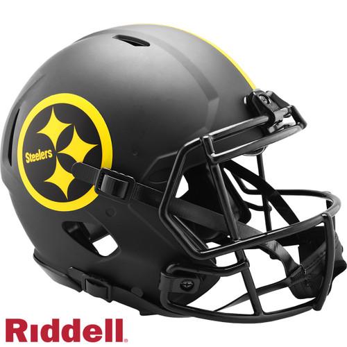 Pittsburgh Steelers Helmet Riddell Authentic Full Size Speed Style Eclipse Alternate