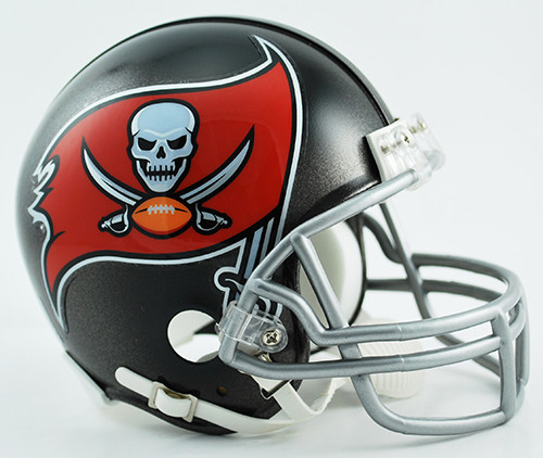 Tampa Bay Buccaneers Replica Mini Helmet w/ Z2B Face Mask