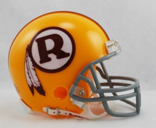 Washington Redskins 1970-71 Throwback Replica Mini Helmet w/ Z2B Face Mask