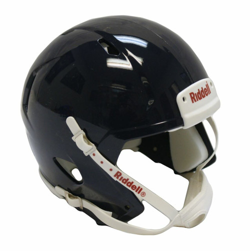 Helmet Riddell Blank Replica Mini Speed Style Black with Black Parts
