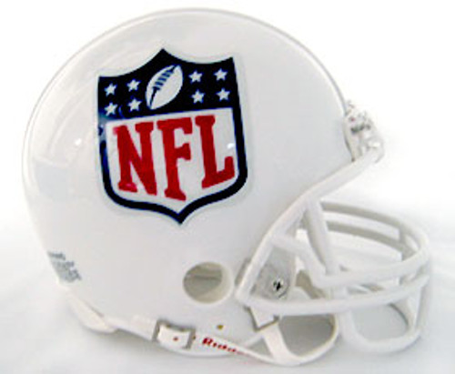 NFL Shield Replica Mini Helmet w/ Z2B Face Mask