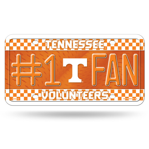 Tennessee Volunteers License Plate - #1 Fan