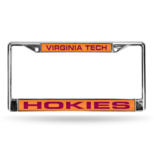Virginia Tech Hokies Laser Cut License Plate Frame